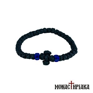 Waxy Prayer Rope with Wooden Beads