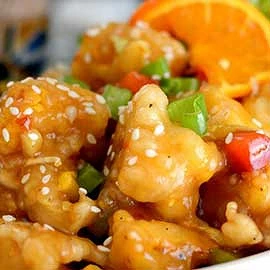 Cauliflower with Apple and Orange Sauce