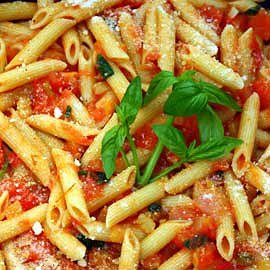 Penne Macaroni with Pepper Sauce