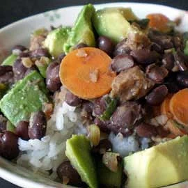 Avocado with Rice