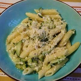 Penne Pasta with Yogurt Sauce