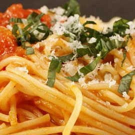 Spaghetti with Preserved Fish Roe by nun Pansemni