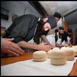 Holy Bread Prosphora Recipe from Mount Athos