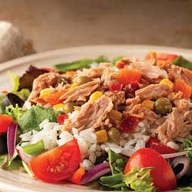 Τονοσαλάτα με Ρύζι