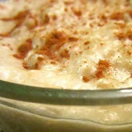 Rice Pudding with Tahini
