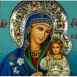 Lady of the Lilies - Panagia Gravaliotissa in Kefalonia Island
