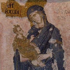 Theotokos Land of Non Land - Monastery of Chora in Constantinople