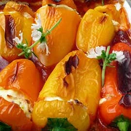 Stuffed Peppers with Mushrooms