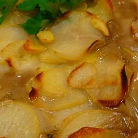 Πατάτες στο Φούρνο με Αγριόχορτα ή Μανιτάρια