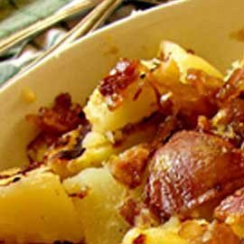 Potatoes in Oven with Quinces