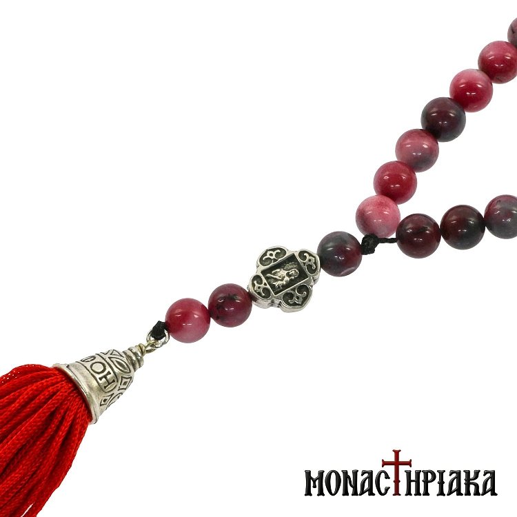 33άρι Κομποσχοίνι από μωβ Αχάτη