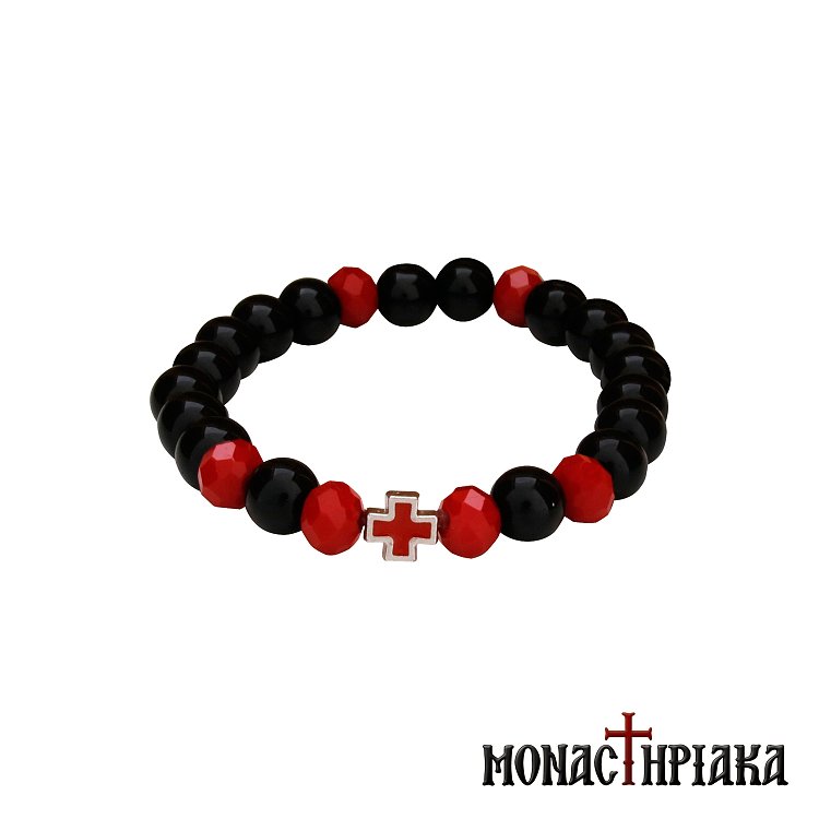 Handmade Bracelet with Christian Cross