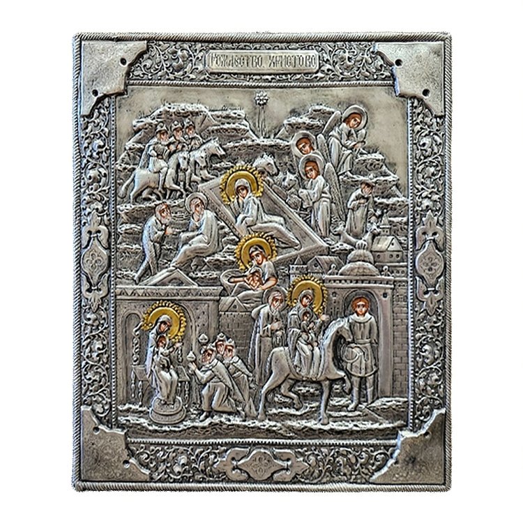 Birth of Jesus and the Adoration of the Magi