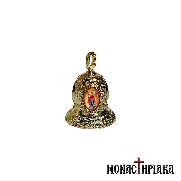 Small Bell with Virgin Mary of Mount Athos