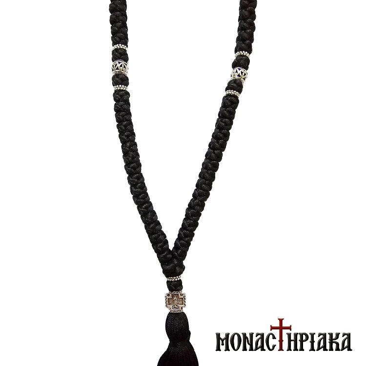 Silk Prayer Rope with 100 Knots