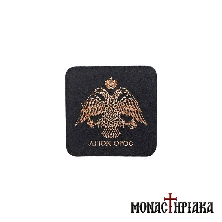 Leather Magnet Two-headed Byzantine Eagle