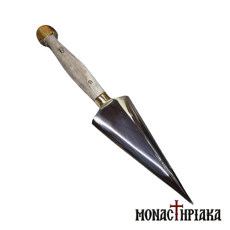 Λόγχη με Ανοξείδωτη Λάμα και Λαβή από Κέρατο