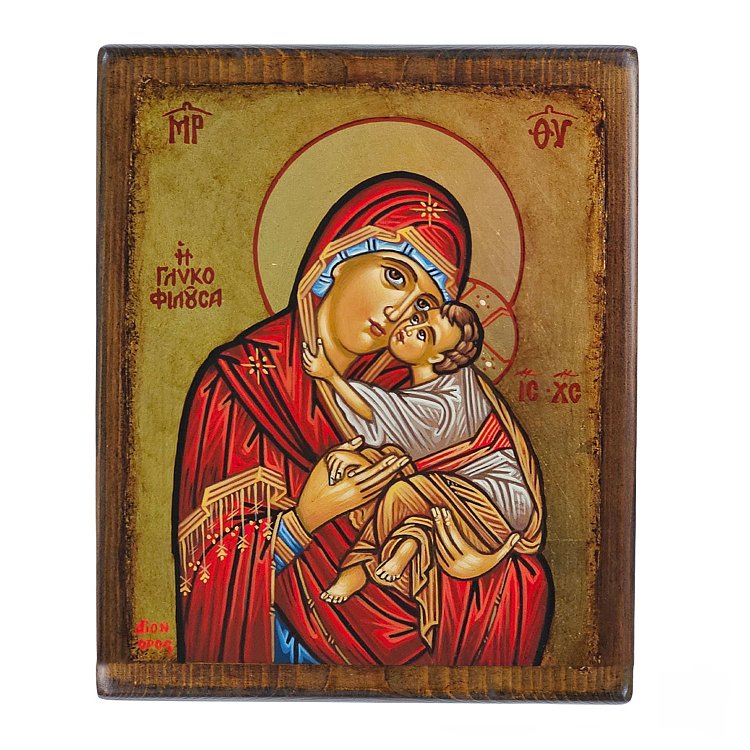 Virgin Mary Glykofilousa
