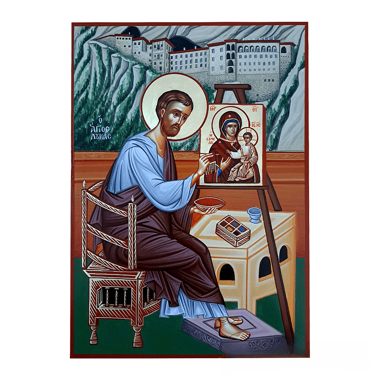 Evangelist Luke and Panagia Soumela