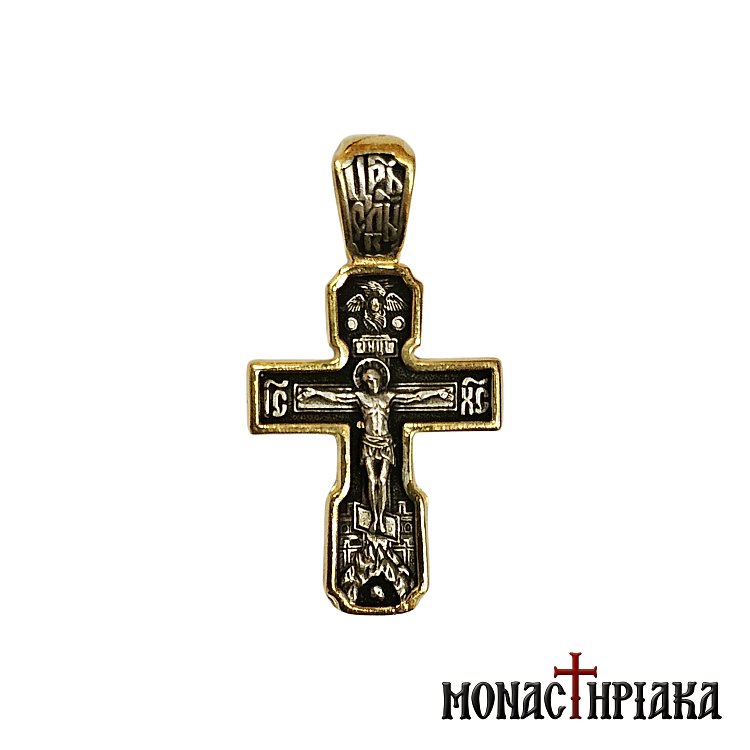 Silver Cross with the Crucifix and Six-winged Seraphim