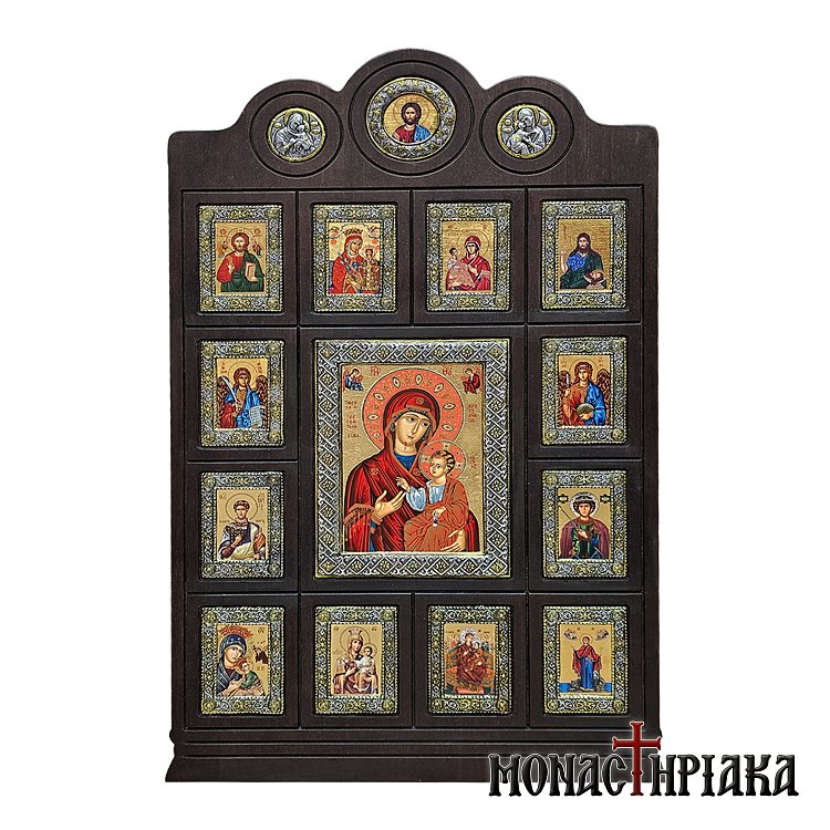 Multi-thematic with Virgin Mary and Saints