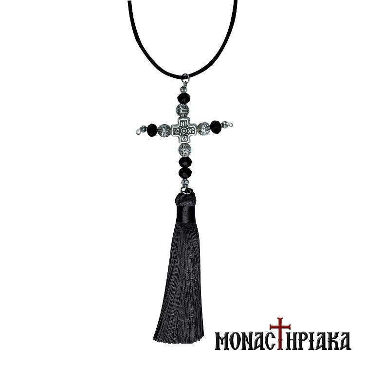 Christian Cross for the Car with Christogram