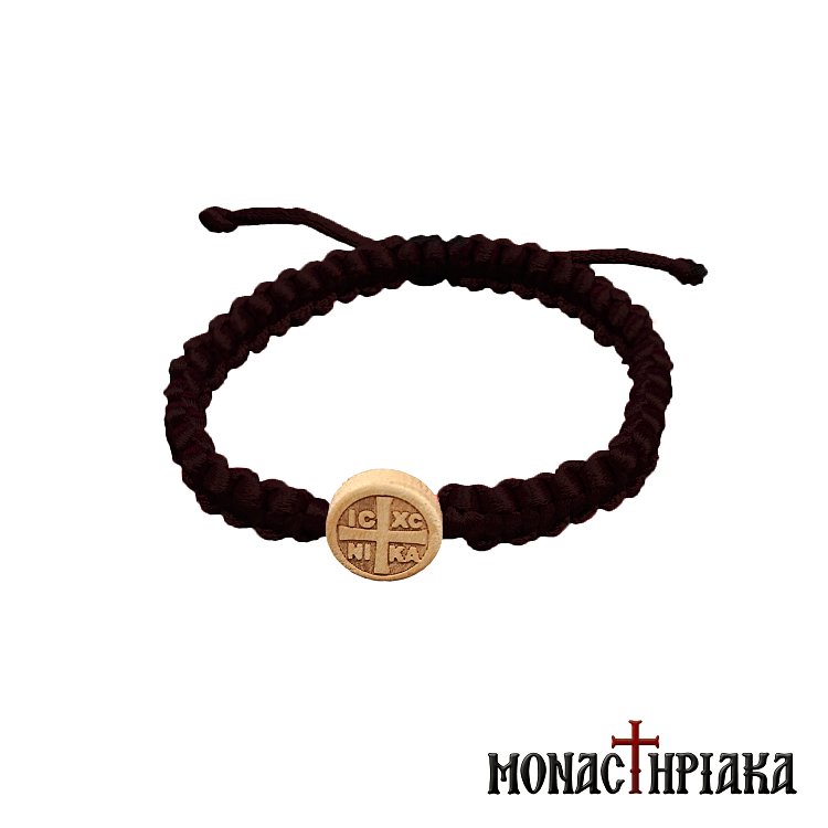 Macrame Bracelet with IC XC NIKA
