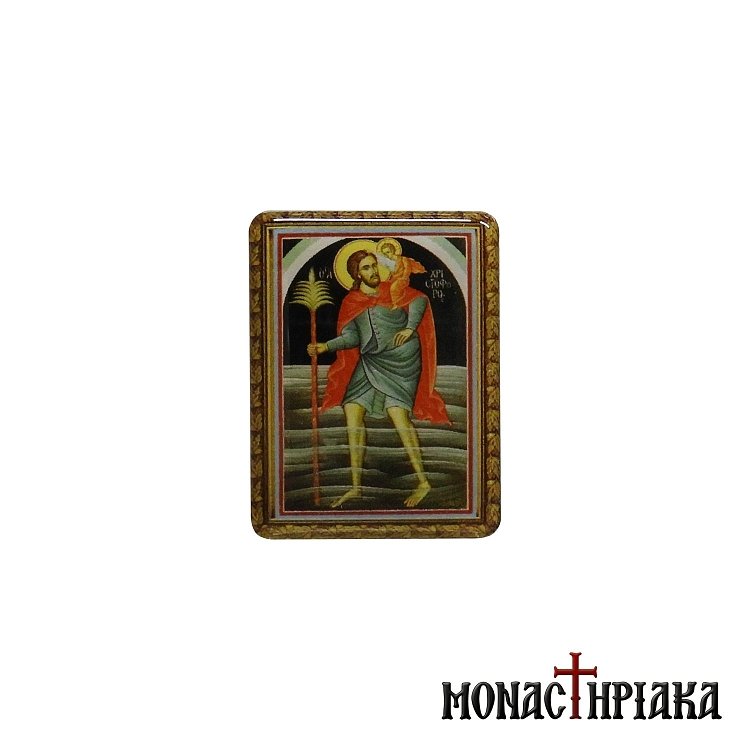 Sticker of Saint Christophoros