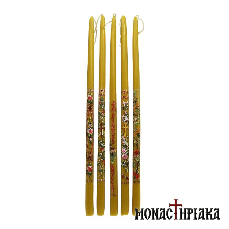 Αγιορείτικες Πασχαλινές Λαμπάδες