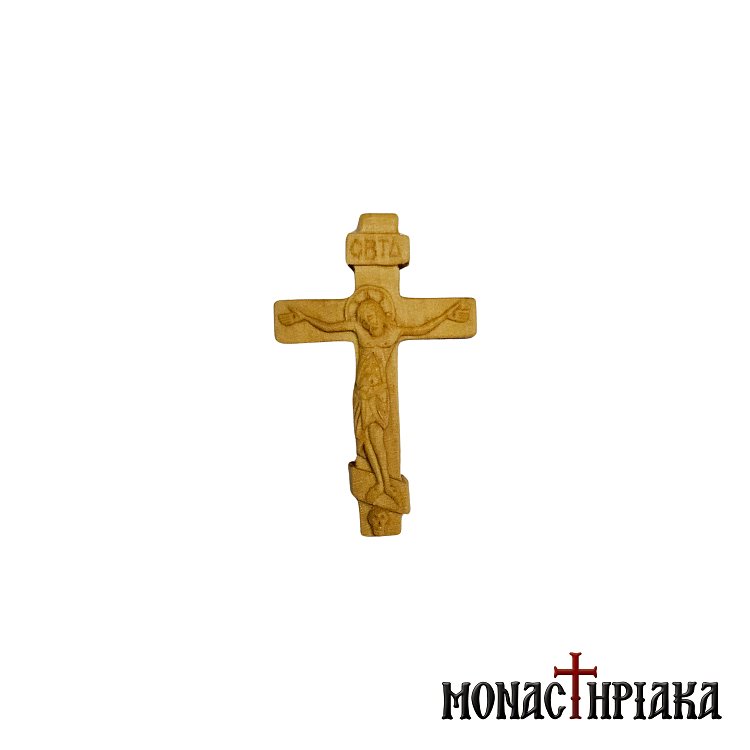 Ξυλόγλυπτος Σταυρός με τον Εσταυρωμένο