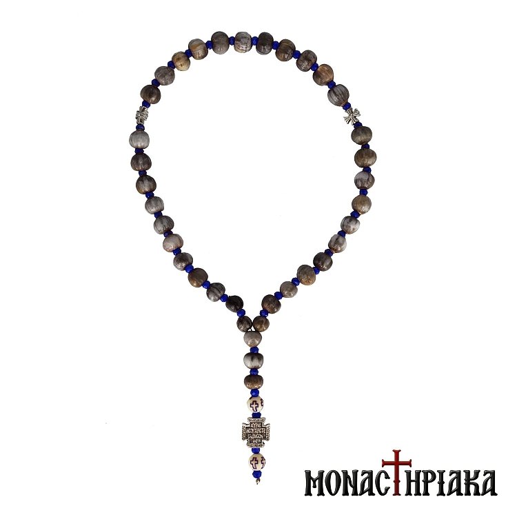 Aromatic Prayer Rope with Virgin Mary Tears and Cross