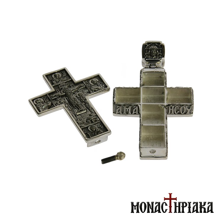 Silver Cross with the Lord