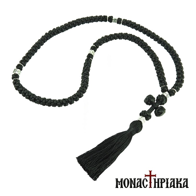 Prayer Rope 100 Knots Made of Synthetic Silk