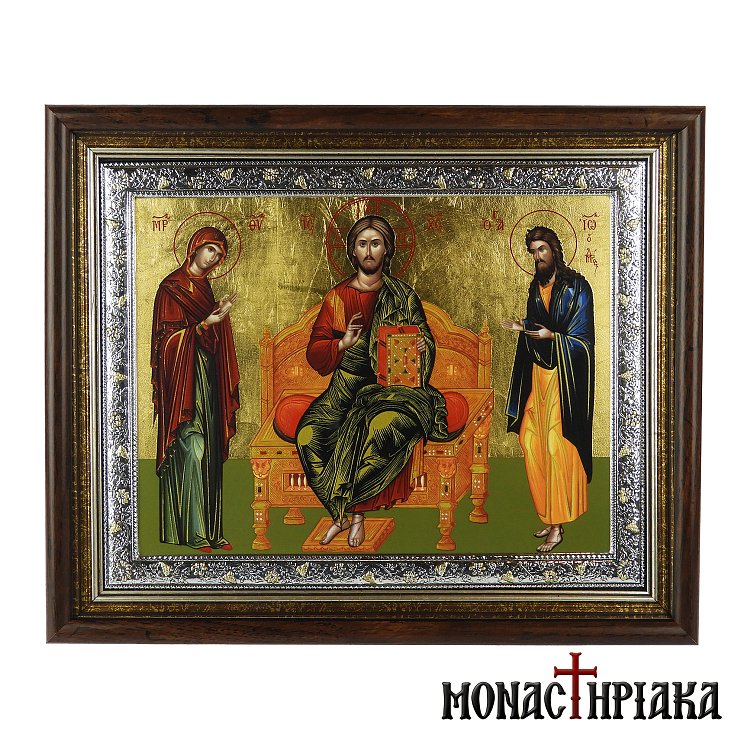 Deesis of Theotokos and Saint John - Saint John the Baptist Cell