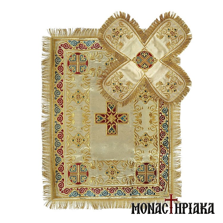Κάλυμμα Αγίου Δισκοπότηρου Χρυσό