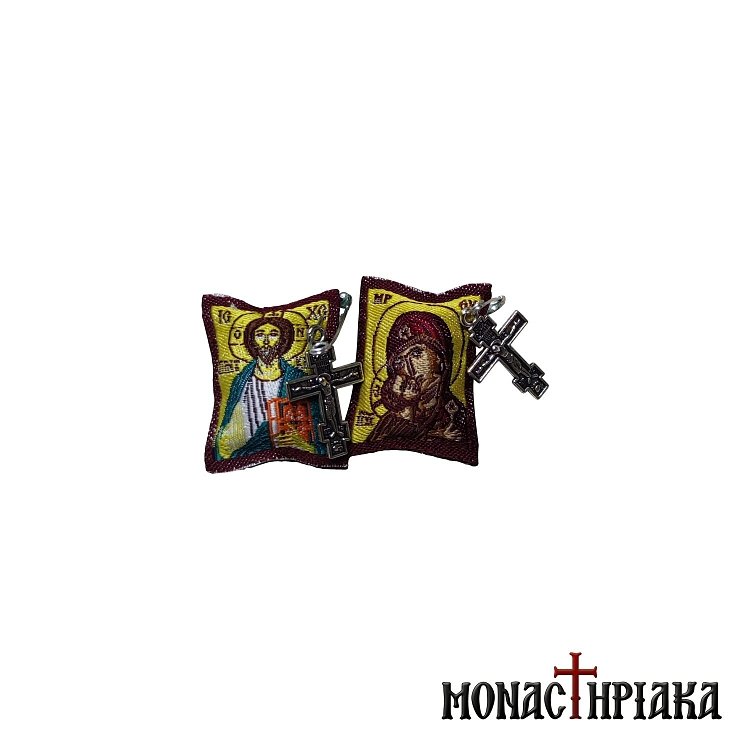 Φυλαχτό με την Παναγία & τον Ιησού Χριστό