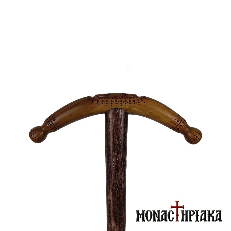 Walking Stick with Carved Decoration