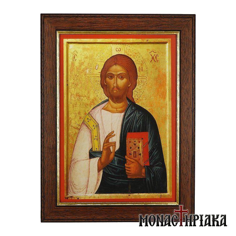 Ιησούς Χριστός Ευλογών -  Ιερά Μονή Σίμωνος Πέτρας