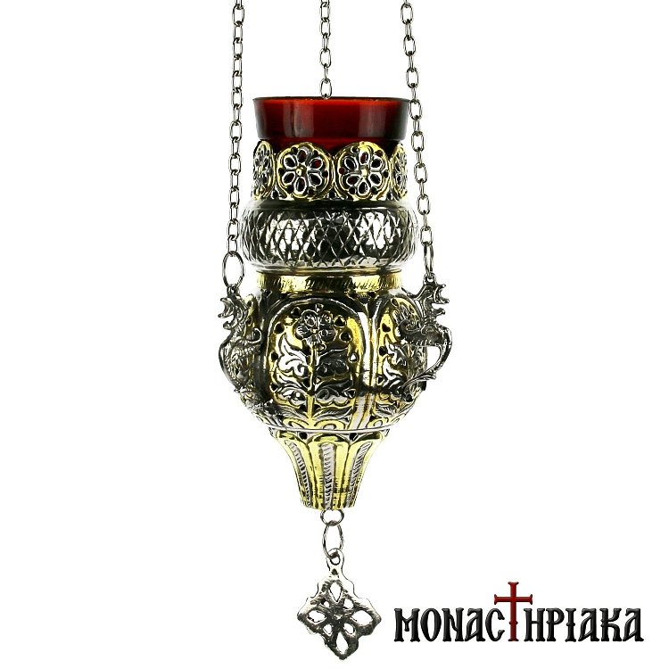 Καντήλι Κρεμαστό Δίχρωμο