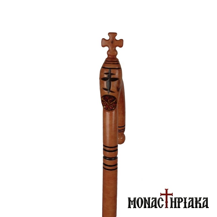 Walking Stick with Side Grip and Cross