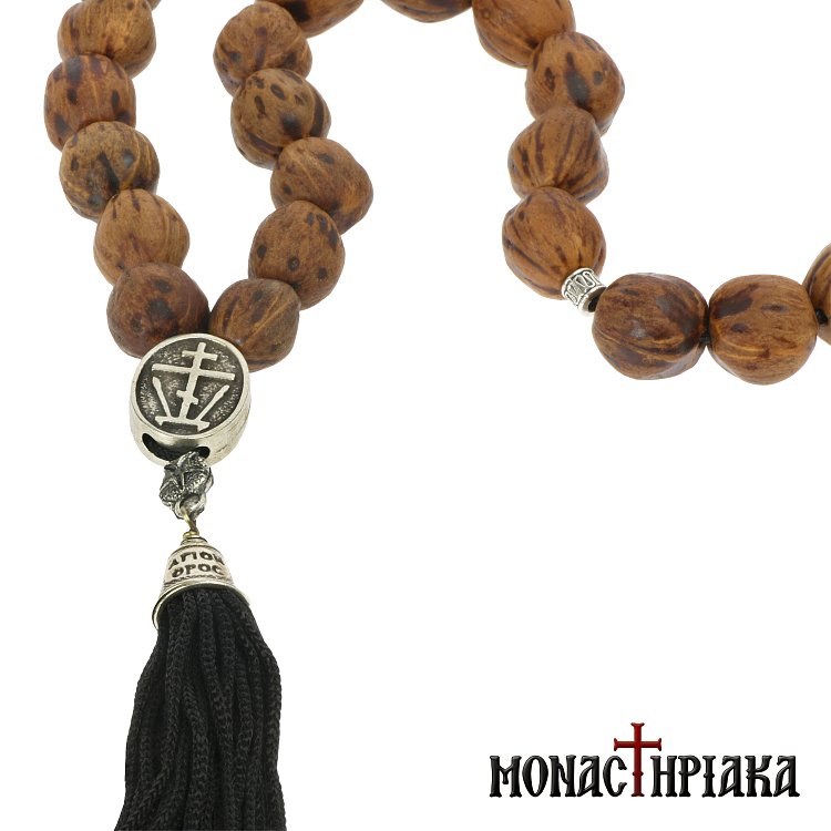 Aromatic Worry Bead (Komboloi) with Nutmeg Nuts - 33 Beads