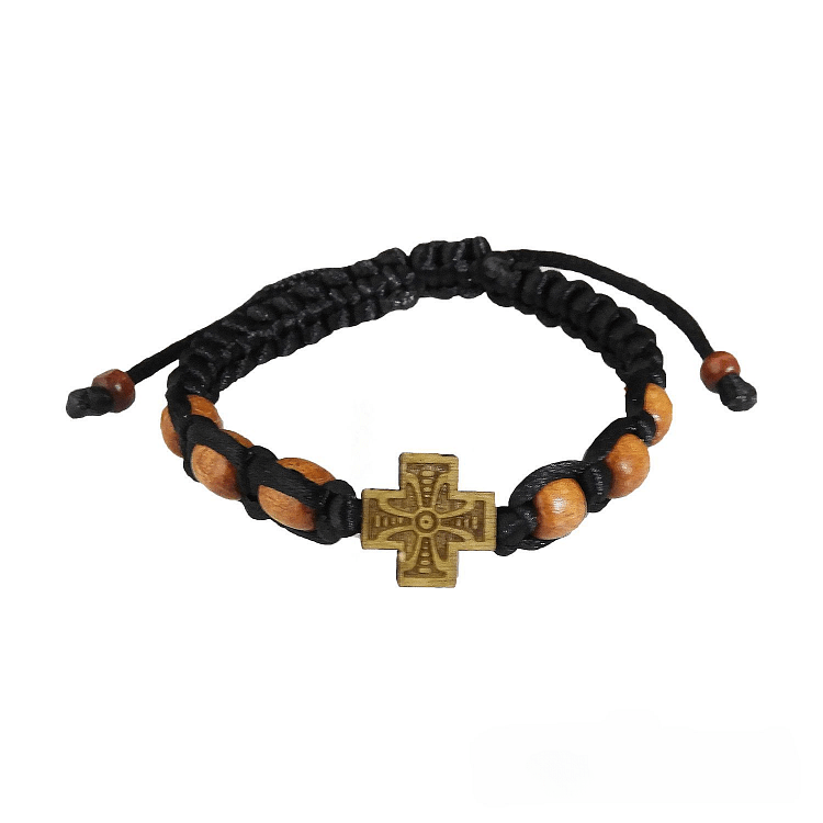Flush Prayer Rope with Wooden Beads