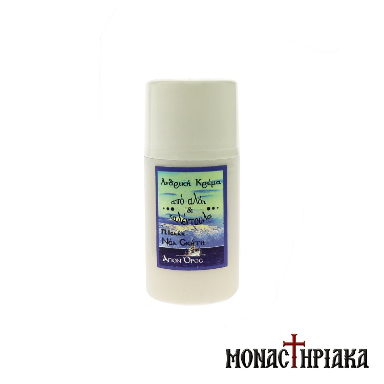 Αγιορείτικη Κρέμα Προσώπου για τους Ερεθισμούς του Δέρματος Mετά το Ξύρισμα