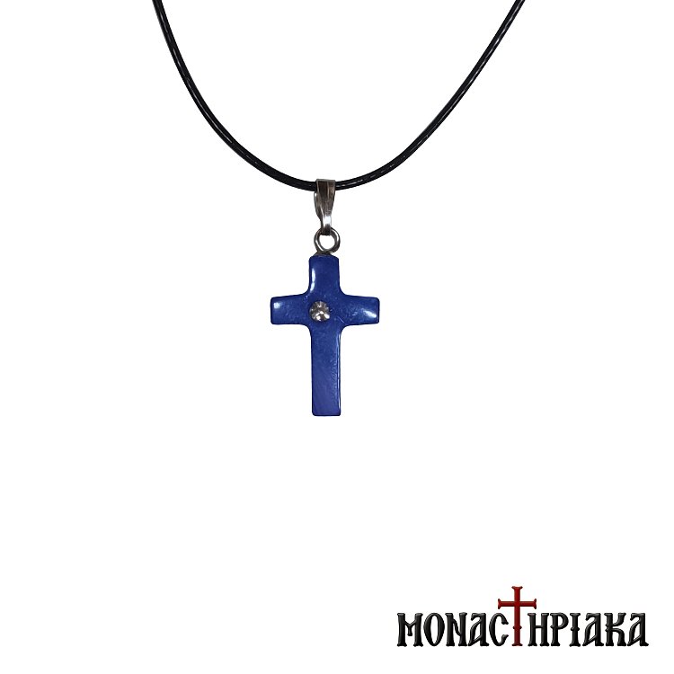 Small Cross for the Neck with Cord
