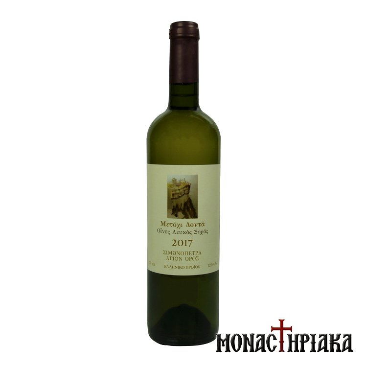 Λευκός Οίνος Ιεράς Μονής Σιμωνόπετρας