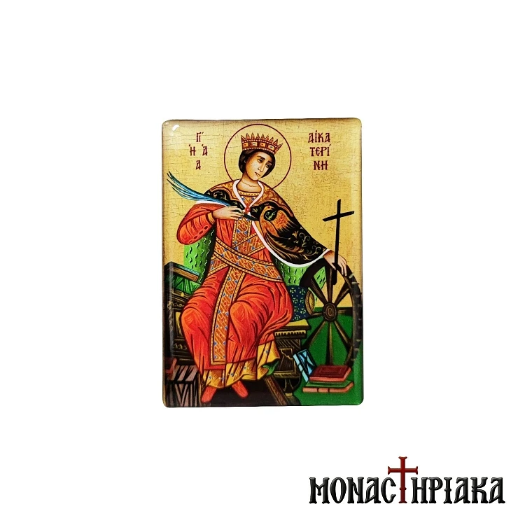 Magnet with Saint Catherine