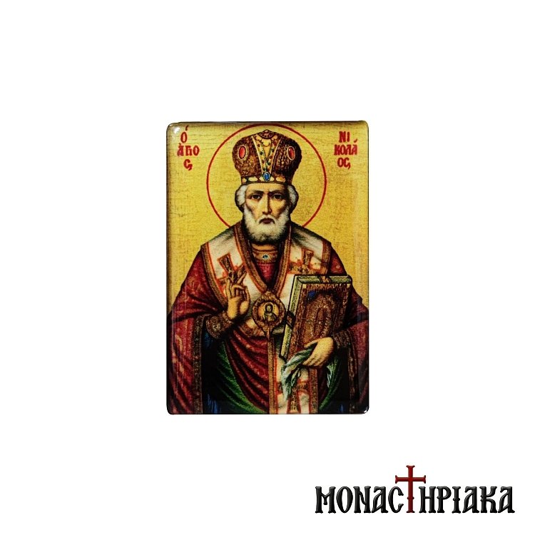 Magnet with Saint Nicholas