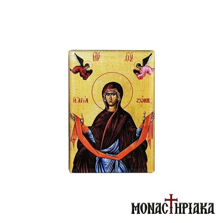 Μαγνητάκι με την Αγία Ζώνη της Παναγίας