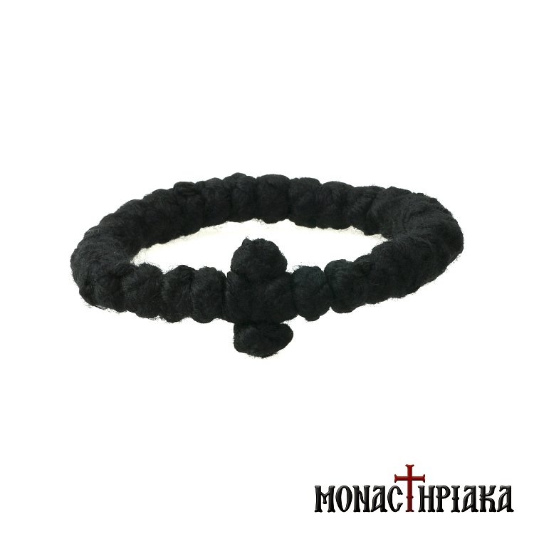 Μάλλινο Κομποσκοίνι Προσευχής 33άρι Χονδρό