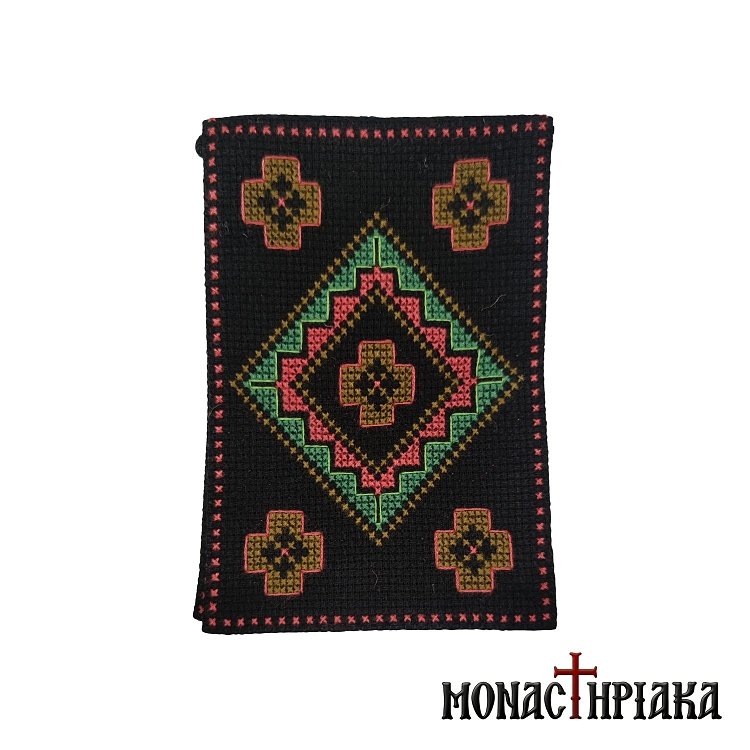 Knitted Neck Wallet Blue - Pink